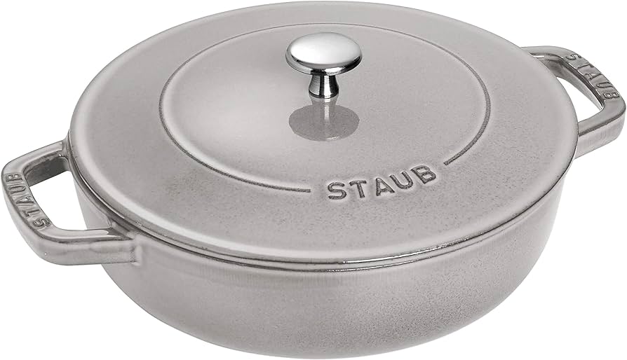 Amazon.co.jp: ストウブ(Staub) 「 ブレイザー ソテーパン グレー 26cm