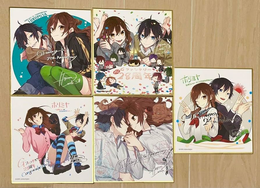 Amazon.co.jp: ホリミヤ トレーディングミニ色紙 Gファンタジー30th