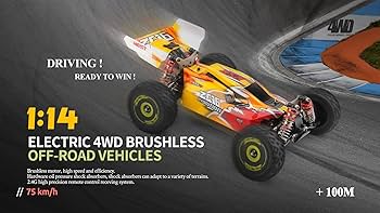 Amazon.co.jp: WLtoys 144010 Electric High Speed Off-Road Remote