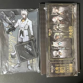 Amazon.co.jp: 明日方舟 シルバーアッシュ 銀灰 磁力賞 F賞 アクリル