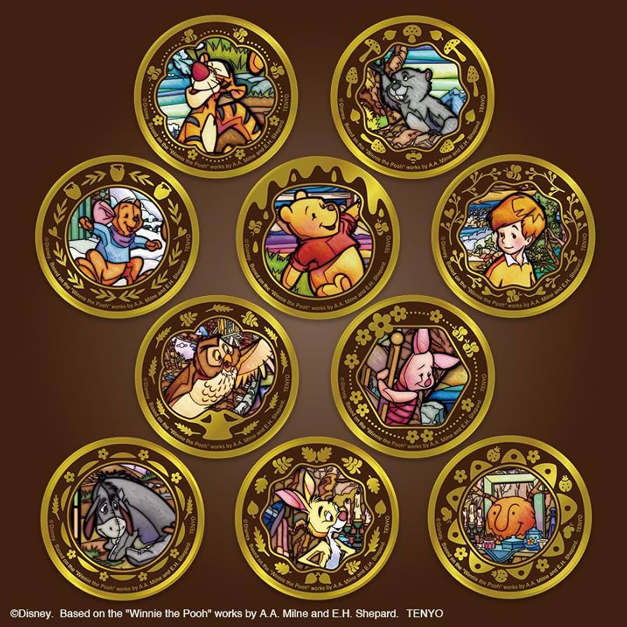 Amazon | テンヨー(Tenyo) 圧倒的な 金バッジ ディズニーキャラクター