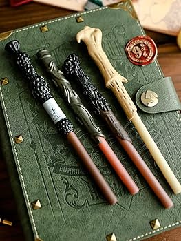 Amazon | ハリー・ポッター周辺機器 魔法の杖ペン 滑らかなボールペン