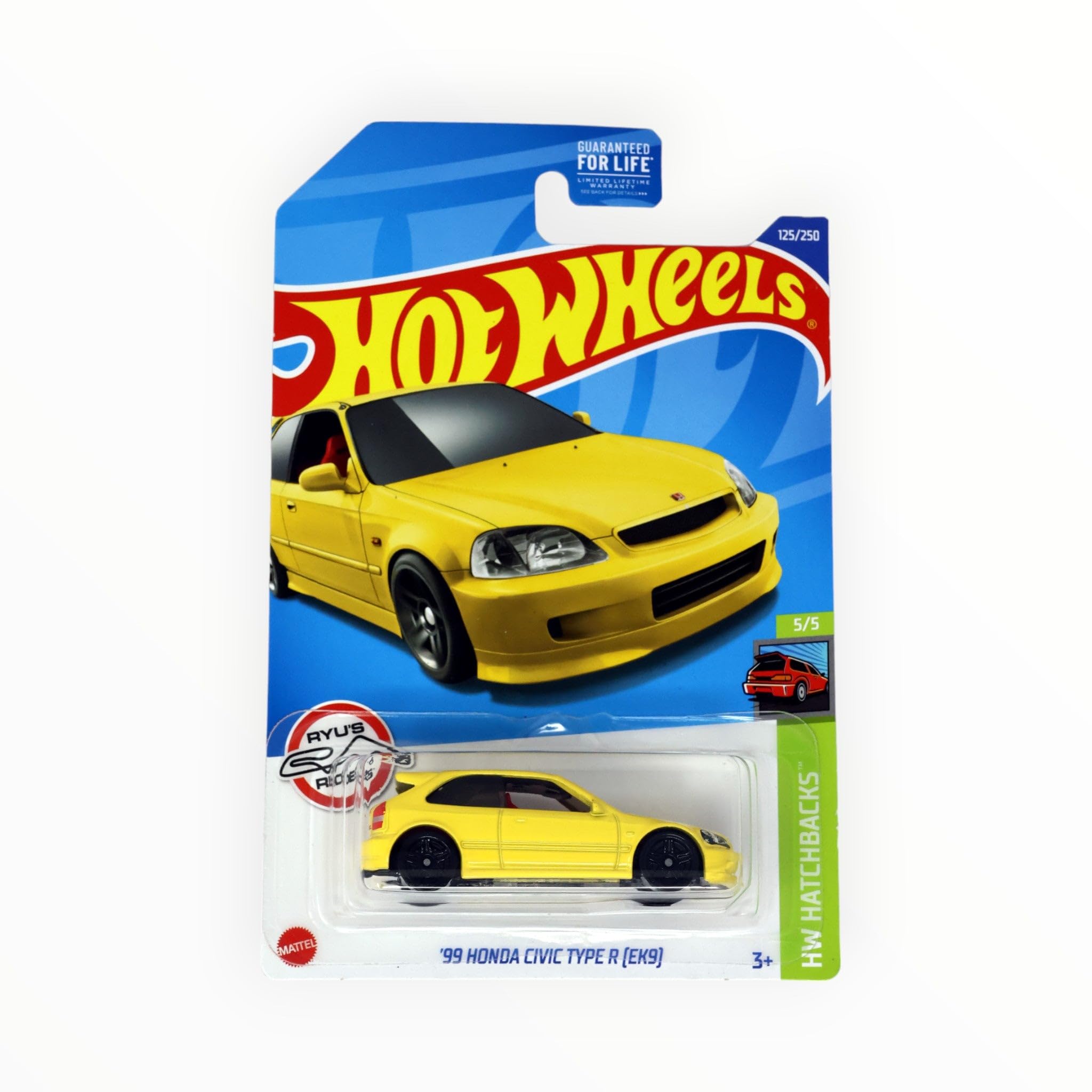 Amazon.com: Hot Wheels 2022 - '99 Honda Civic Type R [EK9] - HW