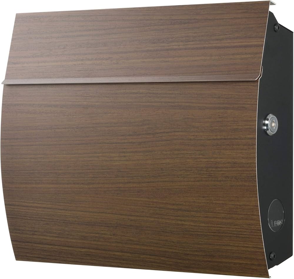 Amazon.co.jp: LEON (レオン) MB4801 ブラックエディション 郵便ポスト