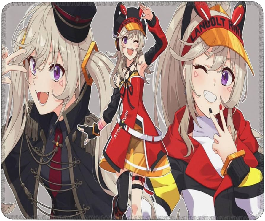 Amazon.co.jp: 小森めと マウスパッド ゲーミングマウスパッド 防水性