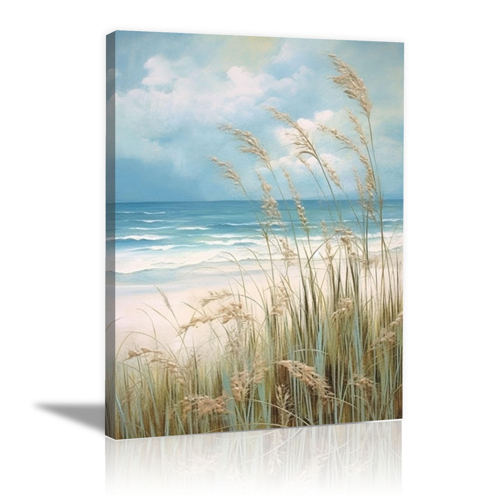 Amazon.co.jp: SHYAMIC 海絵 アート海 自然風景, ネイビーブルー