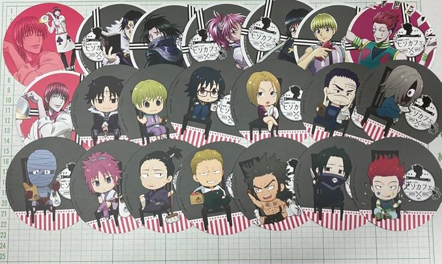 Amazon.co.jp: ハンターハンター アニメイトカフェ コースター 全20種+