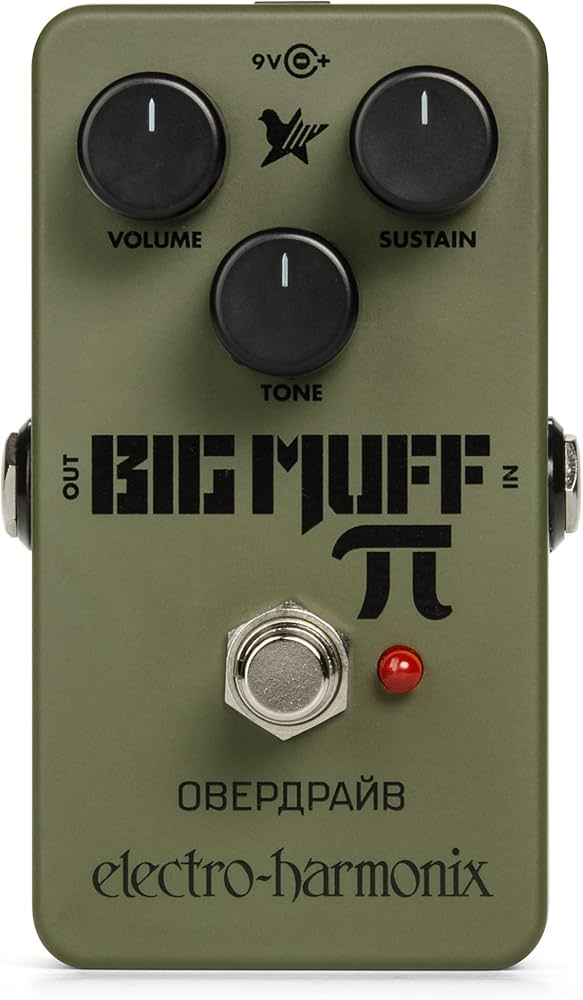 Amazon | electro-harmonix/Green Russian Big Muff Distortion