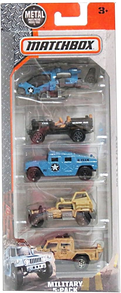 Matchbox, 2016 Military 5-Pack : Amazon.sg: Toys