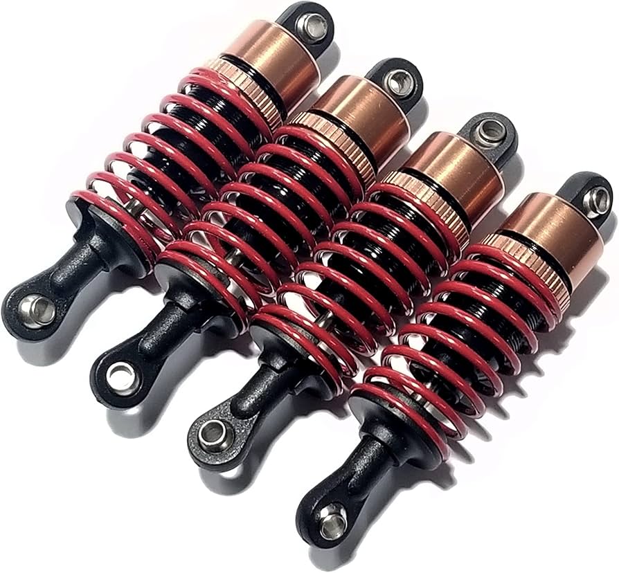 Amazon | KF RC OPパーツ アルミ オイルダンパー 4本セット タミヤ WR