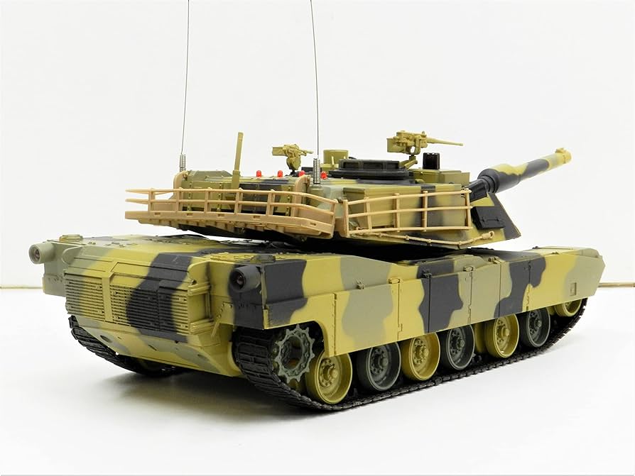 Amazon.co.jp: ヘンロン 2.4GHz 1/24 戦車ラジコン アメリカ軍 M1A2