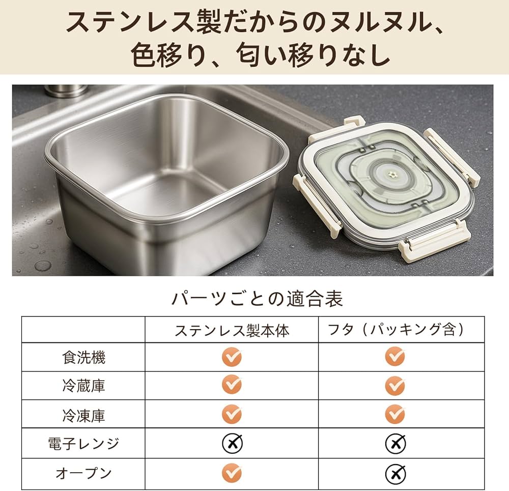 Amazon｜Y K YUKO 融光 真空保存容器 割れにくい 壊れにくい