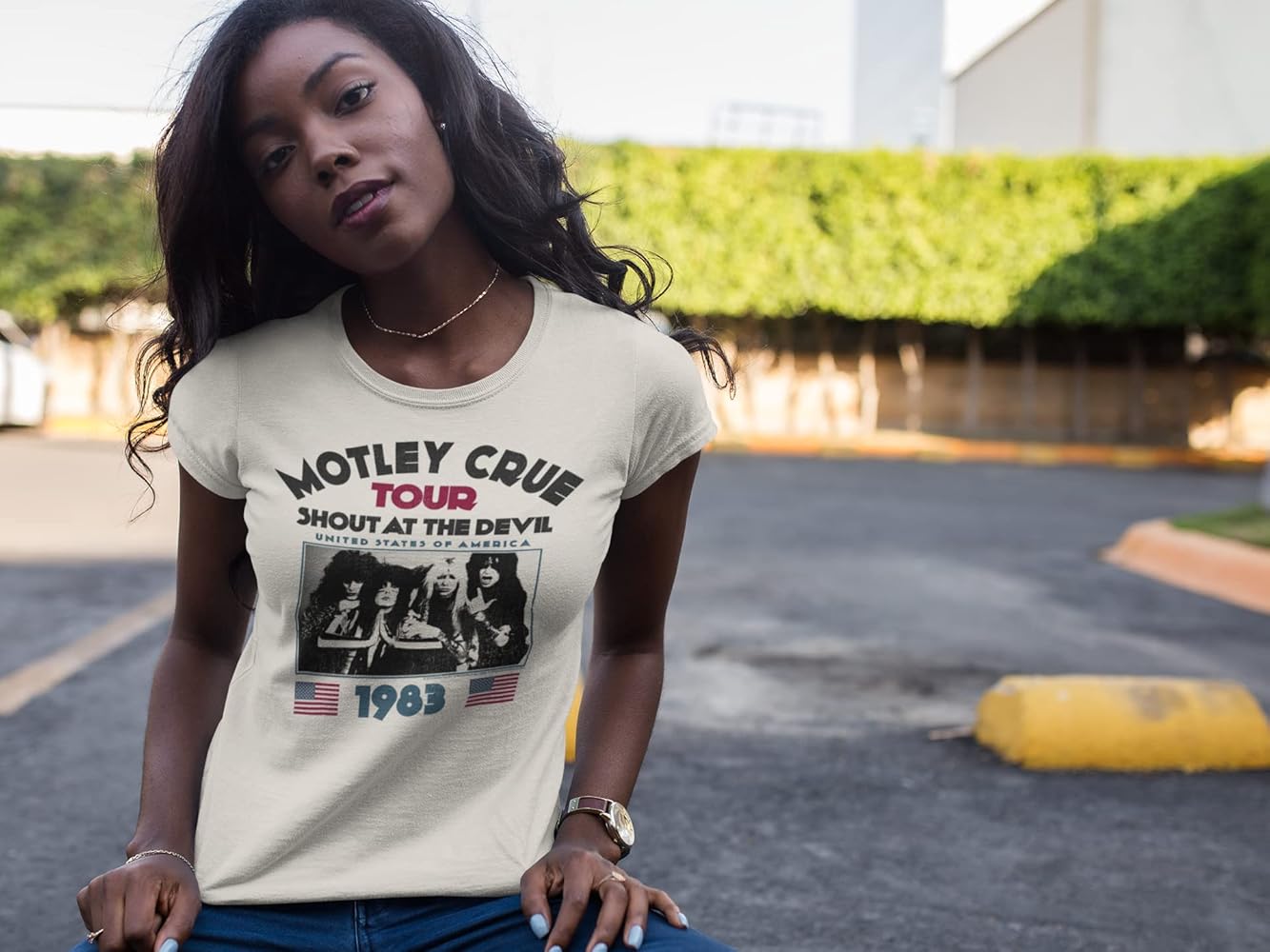 Amazon.com: American Classics Motley Crue Heavy Metal Band 1983