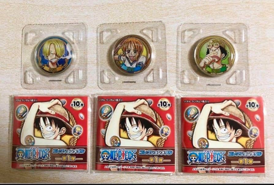 Amazon.co.jp: ONE PIECE コレクションメダル 第1弾 サンジ ナミ