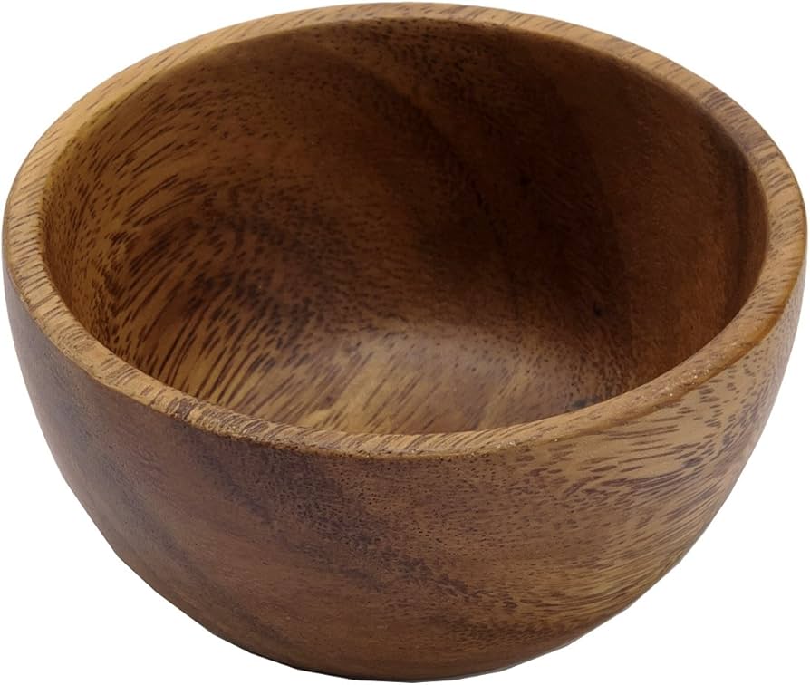 Amazon.co.jp: 萬洋 天然素材 アカシア ラウンドボウル 10cm 32430C