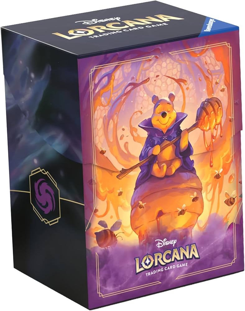 Amazon.com: Ravensburger Disney Lorcana TCG Deck Box featuring