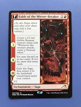 Amazon.co.jp: MTG (141)《鏡割りの寓話Fable of the Mirror-Breaker
