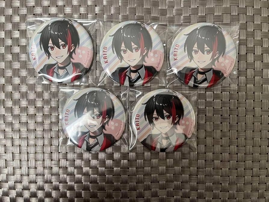Amazon | めろぱか KAITOストーリー 缶バッジ | バッジ | おもちゃ