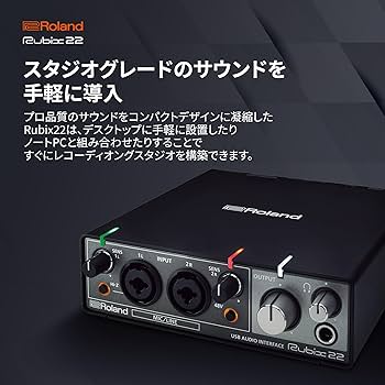 Amazon.co.jp: ローランド ROLAND Rubix22 USB AUDIO INTERFACE