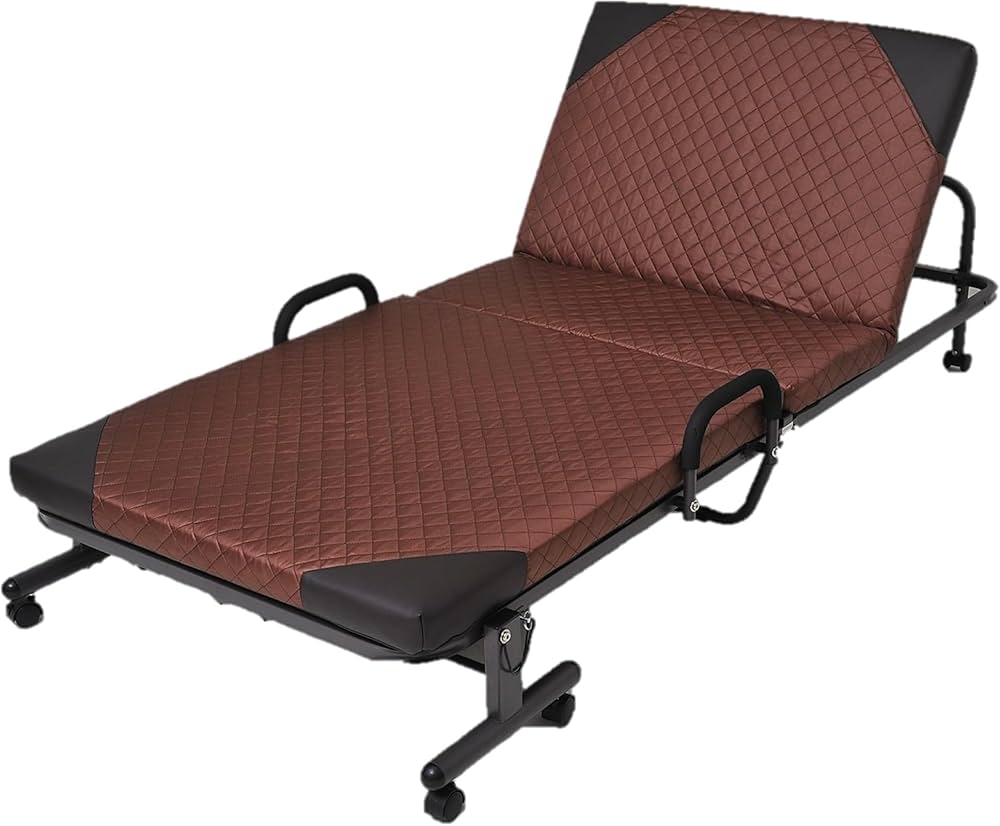 Amazon.co.jp: ビータ(Vita) 折りたたみベッド ブラウン 幅91.5×奥行