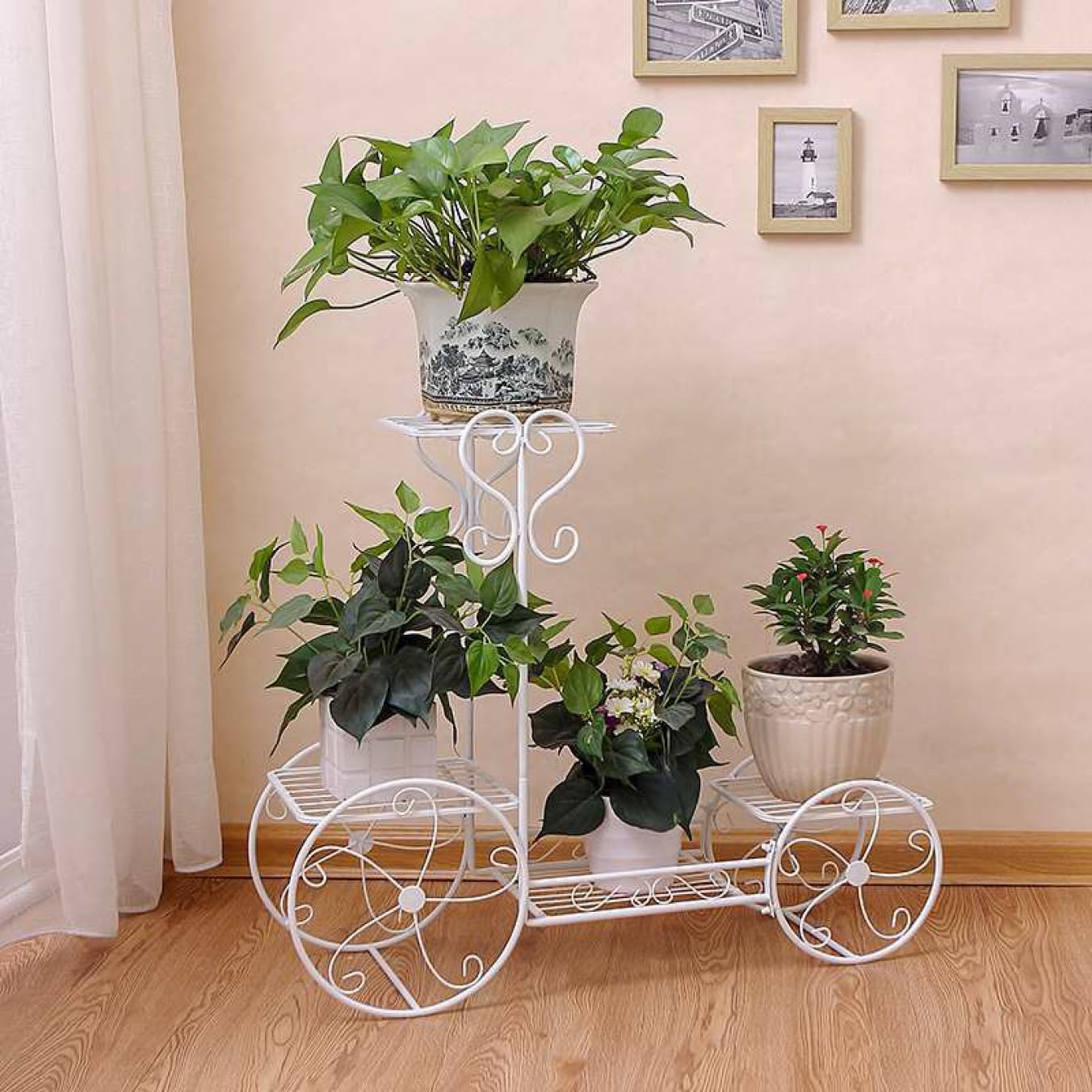 Amazon.co.jp: ガーデニング収納 フラワースタンド ガーデンラック