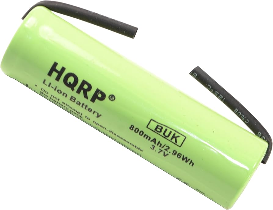 Amazon.com : HQRP 3.7V Li-Ion Battery Compatible with Philips