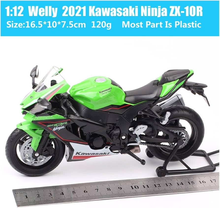 Amazon | ミニダイキャストカー に適合する カワサキニンジャ ZX-10R