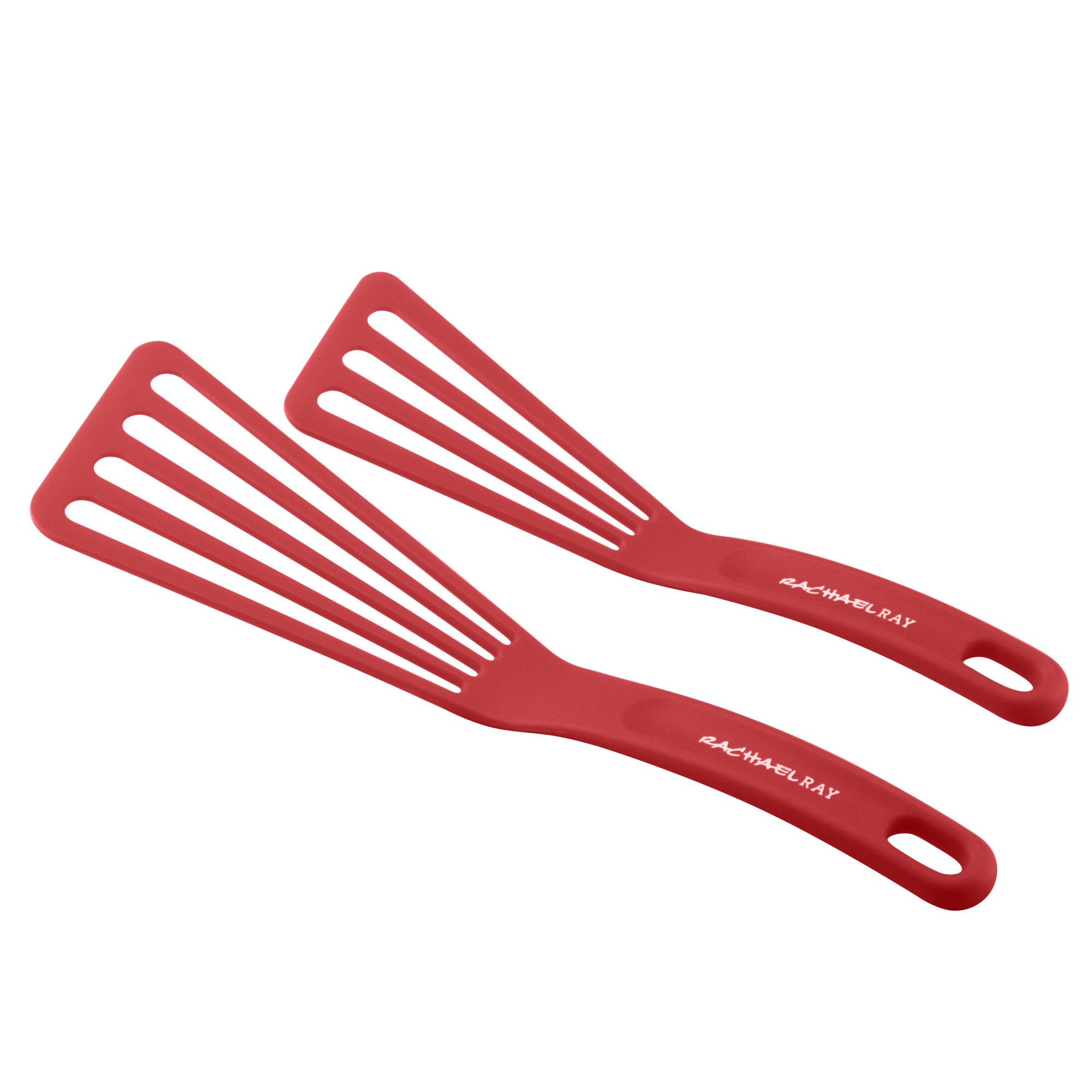 Amazon.com: Rachael Ray 46408 Nylon Nonstick Set, Red, 6-Piece