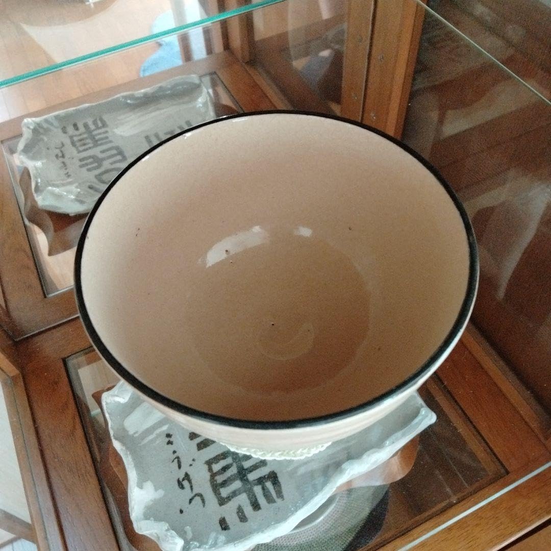 Amazon.co.jp: げ 中国骨董 乾山菖蒲お茶碗 在銘あり 美しい茶道具大変