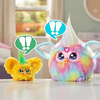 Furby Furblets Hoo-Lah Pineapple Mini Friend, 45+ Sounds & Music