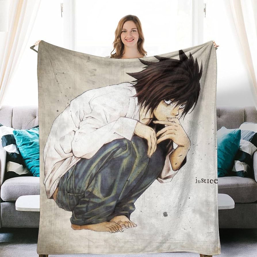 Amazon｜毛布 冬用 Death Note デスノート ブランケット シングル