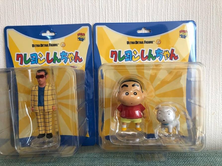 Amazon.co.jp: クレヨン しんちゃん フィギュア 園長先生 シロ セット