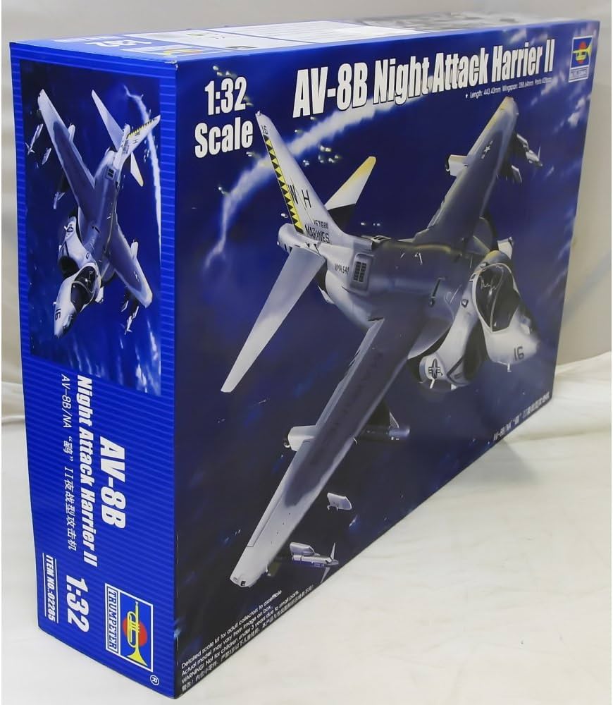 Amazon | トランペッター 1/32 AV-8B ナイトアタック・ハリアー2