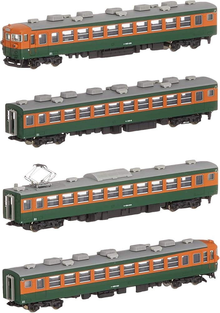 Amazon | KATO Nゲージ 165系 飯田線 急行 伊那 4両セット 10-1335