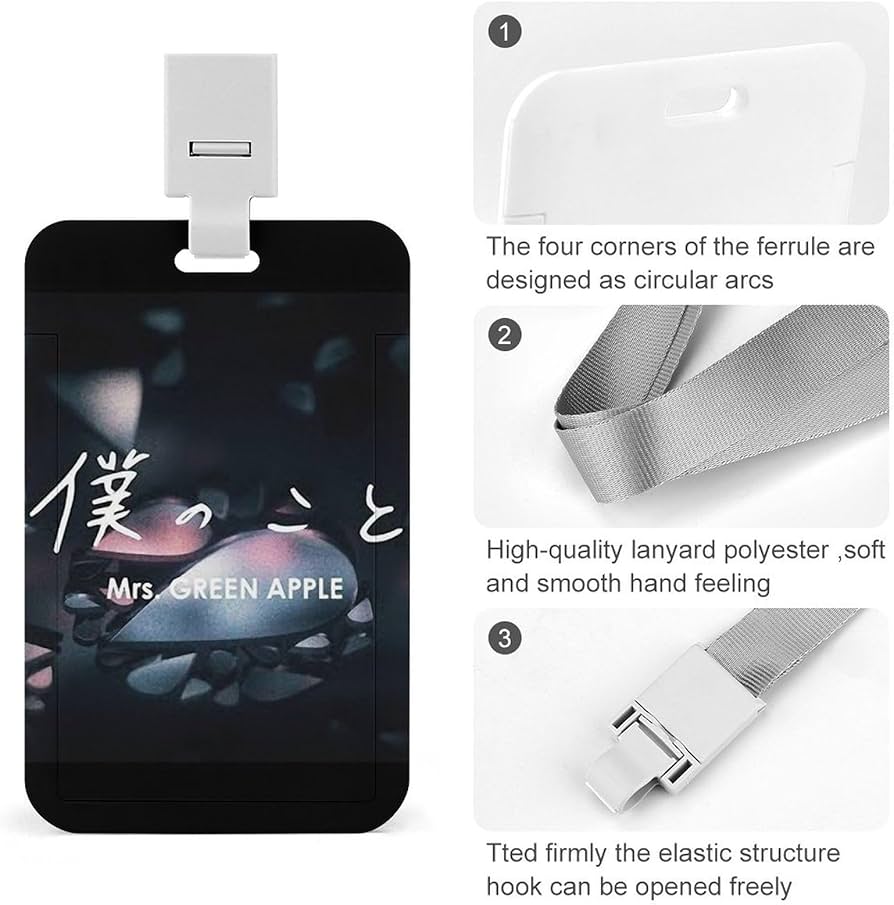 Amazon.co.jp: ミセス・グリーン・アップル IDカードホルダー 名札