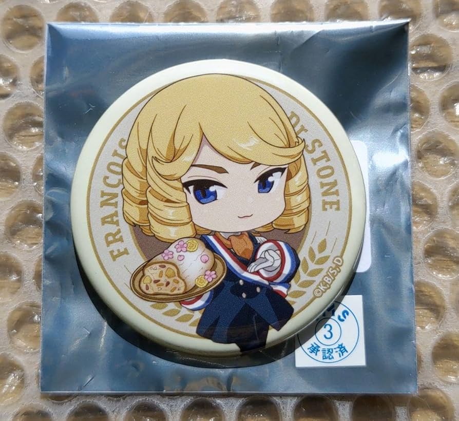 Amazon.co.jp: Dr.STONE ドクターストーン フランソワ 缶バッジ