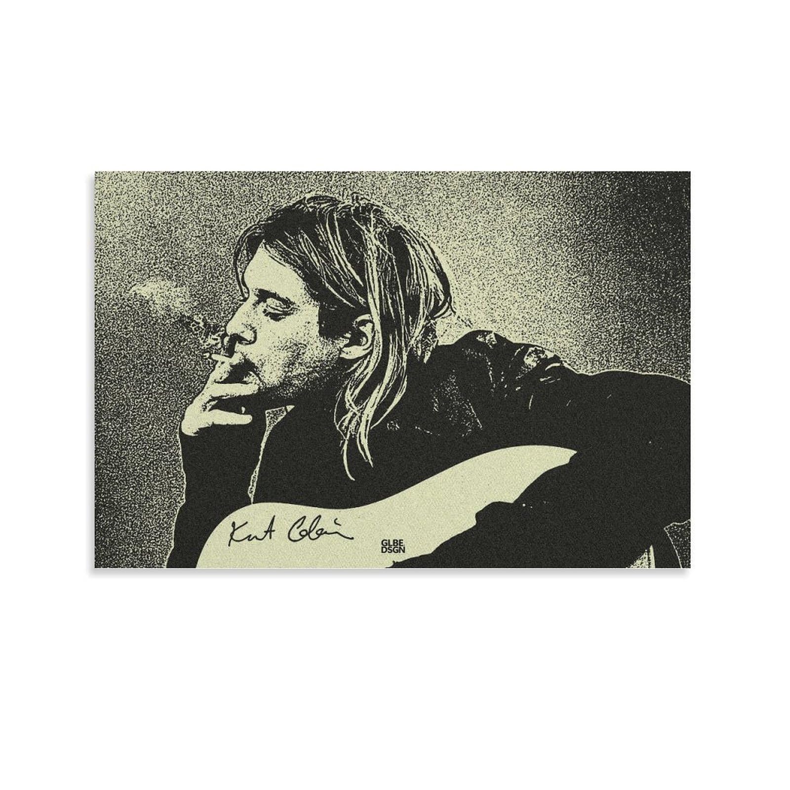 Amazon.co.jp: ニルヴァーナカートコバーン音楽ポスター壁の絵