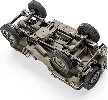 Amazon.com: WOWRC RocHobby 1/12 1941 MB Scaler RC Jeep, 4x4 Hobby