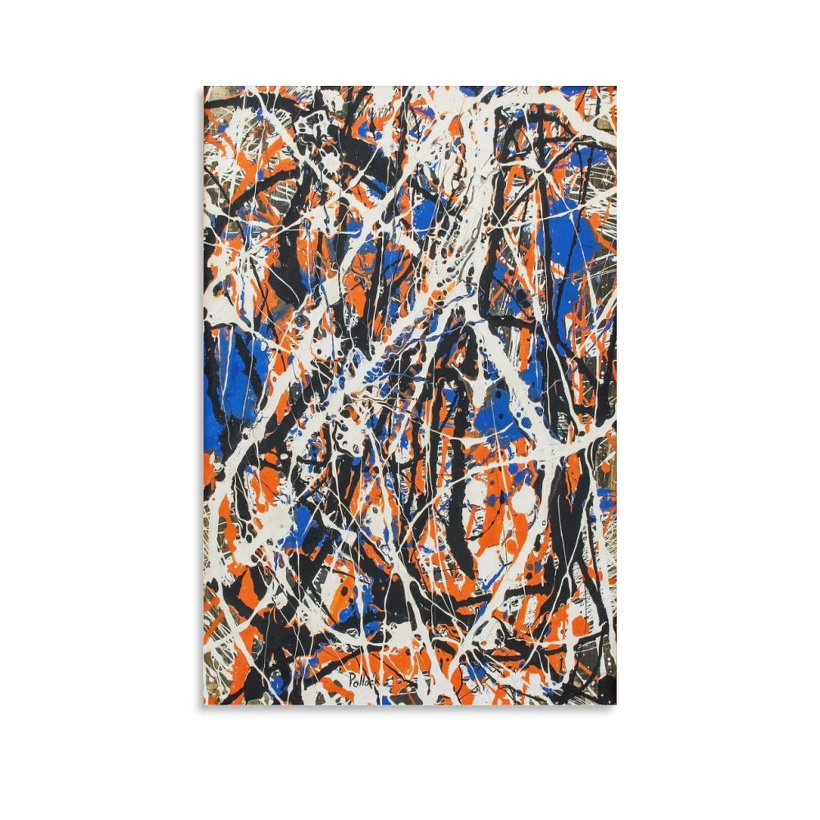 Amazon.co.jp: Jackson Pollockジャクソン・ポロック画家の作品「抽象