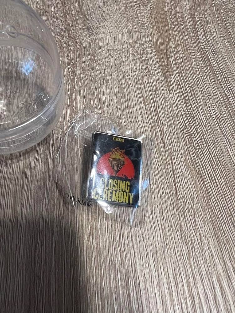 Amazon.co.jp: KingGnu ステンレスピンズ FC限定 ガチャ ファンクラブ