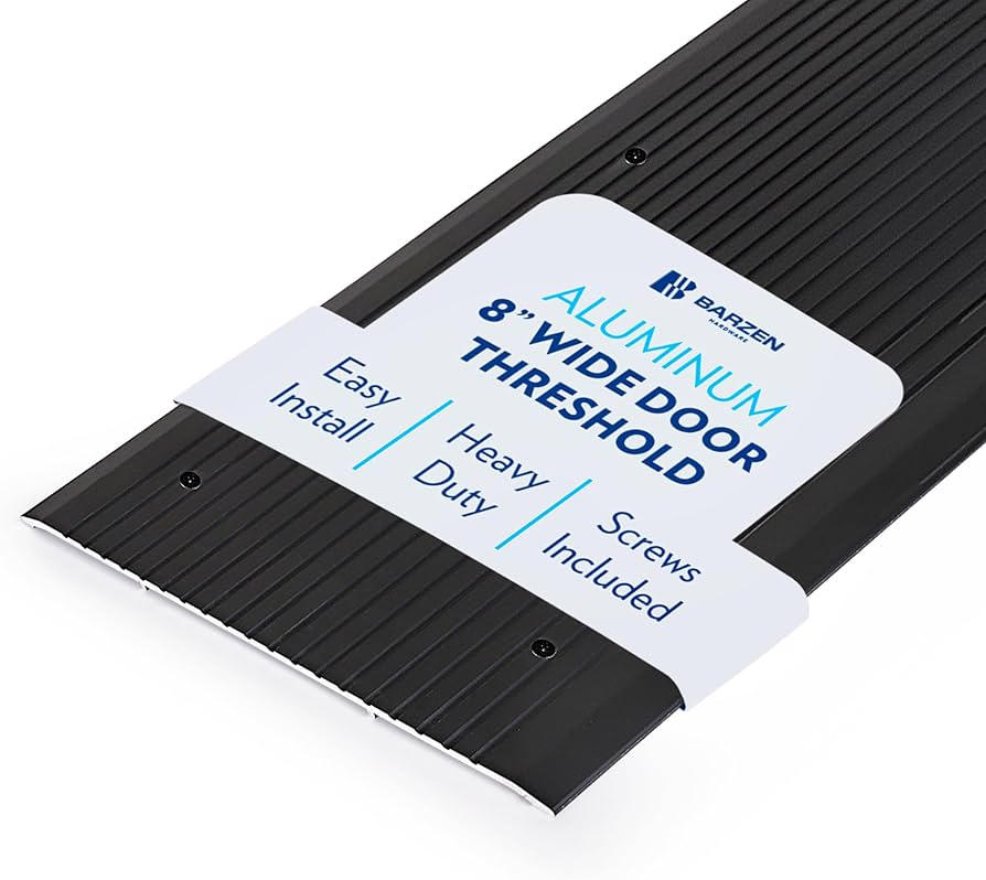 Aluminum Threshold Strip - Exterior Door Threshold for Doorways