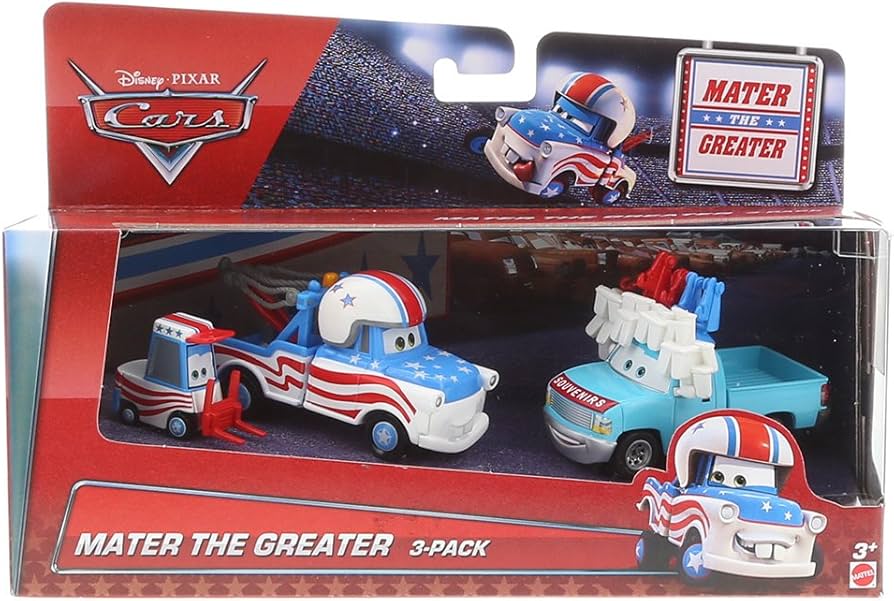 Disney / Pixar CARS TOON 1:55 Scale Die Cast Car Mater The Greater