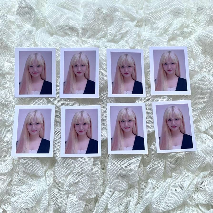 Amazon.co.jp: ive リズ 証明写真 8枚セット : おもちゃ