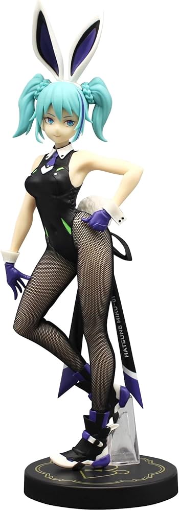 Amazon | 初音ミク BiCute Bunnies Figure ストリート Violet ver