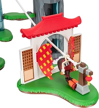 Amazon.com: DevSeries Ninja Legends Valley Playset Action-Packed