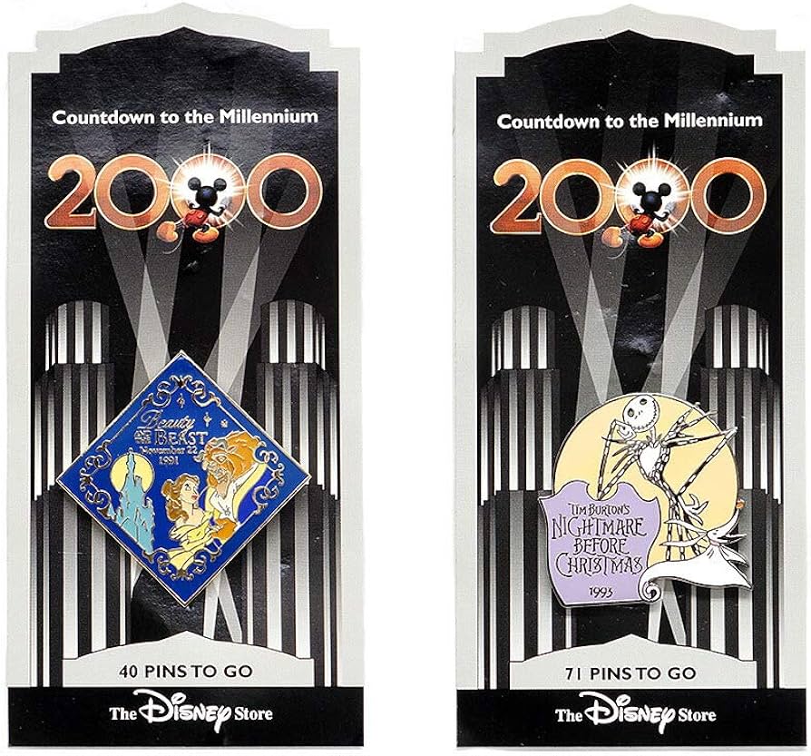 Amazon | カウントダウン 2000年 ミレニアム記念 ピンズ 1990年代 4点