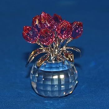 Amazon.com: Swarovski Crystal Rose Tulips : לבית ולמטבח