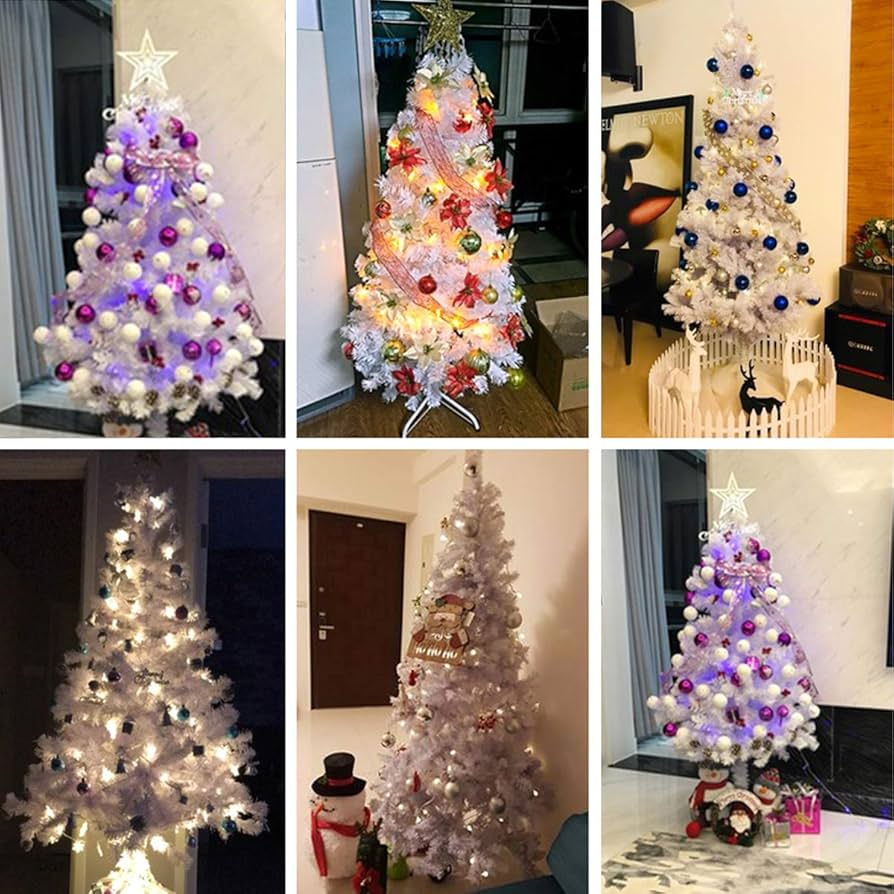 Amazon.co.jp: Costway クリスマスツリー 180cm 白 ホワイト