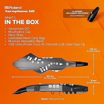 Amazon.com: Roland AE-05 Aerophone GO | Compact Digital Wind