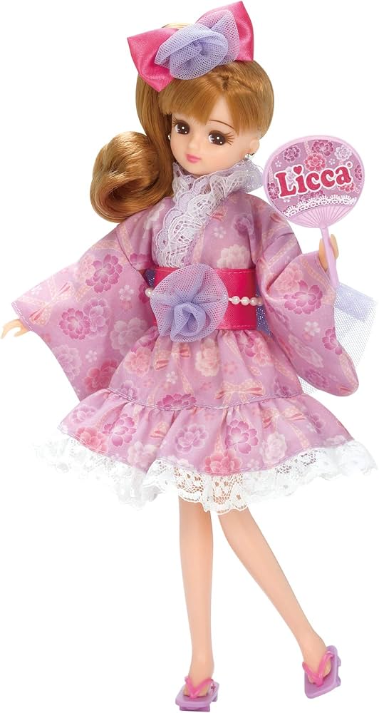 Amazon.co.jp: リカちゃん ドレス LW-13 おまつりパープル : おもちゃ